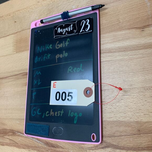 Nike Golf Shirt Mens XL Extra Large Red Gray Performance Dri Fit Polo - Picture 10 of 11